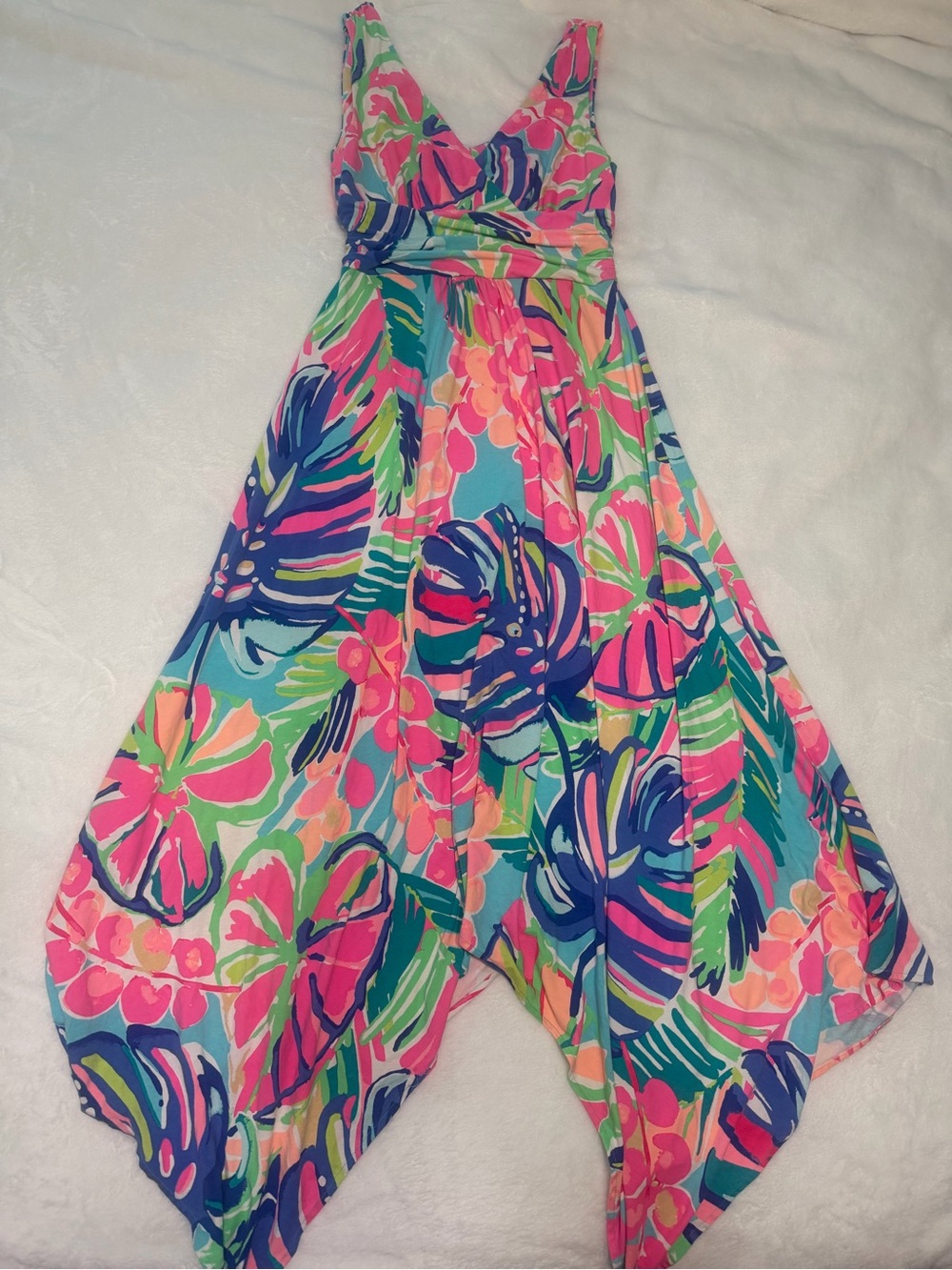 Lilly Pulitzer Sloan Midi Dress in Multi Exotic Garden